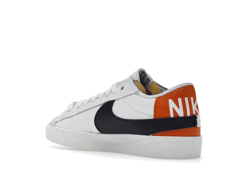 Nike Blazer Low 77 Jumbo White Summit White Magma Orange Black