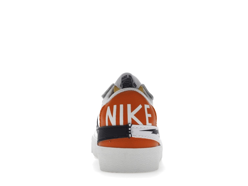 Nike Blazer Low 77 Jumbo White Summit White Magma Orange Black