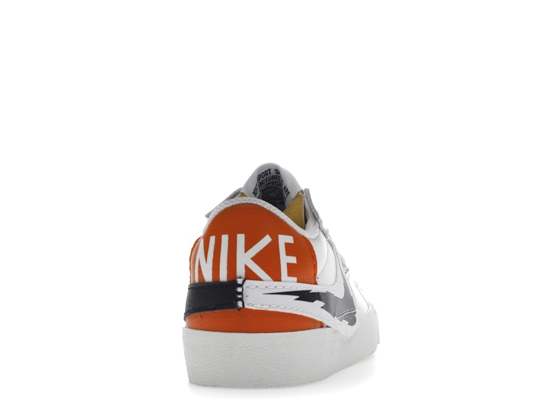 Nike Blazer Low 77 Jumbo White Summit White Magma Orange Black