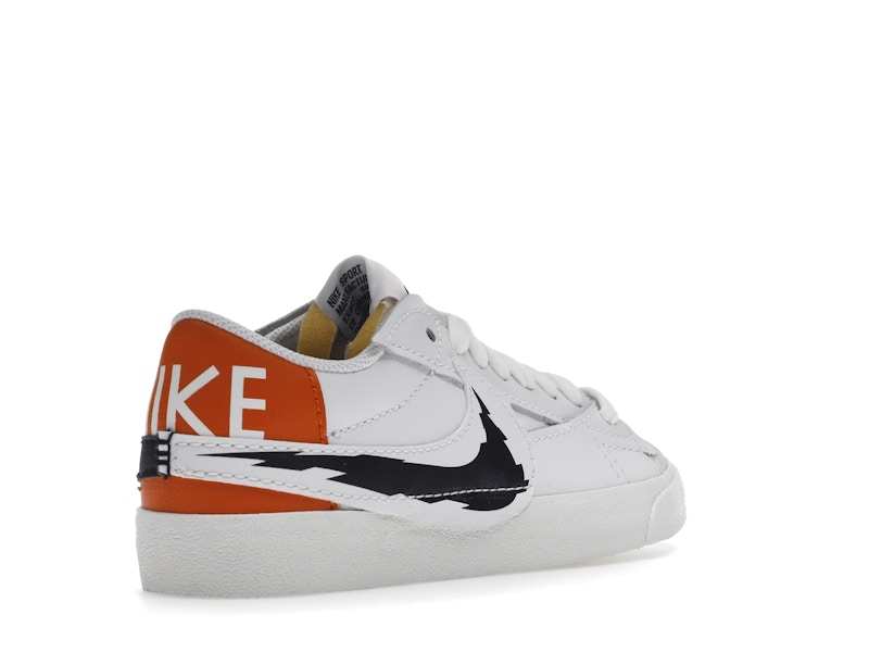 Nike Blazer Low 77 Jumbo White Summit White Magma Orange Black