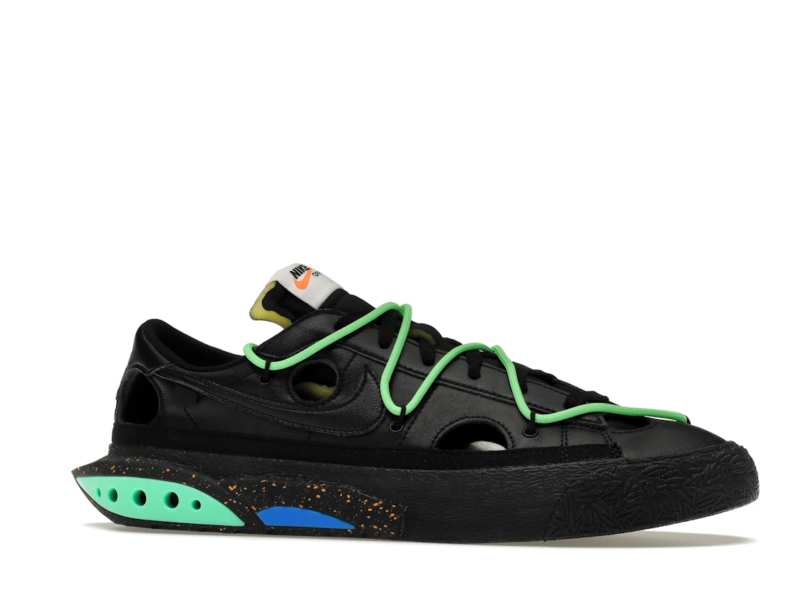 Nike Blazer Low Off-White Black Electro Green