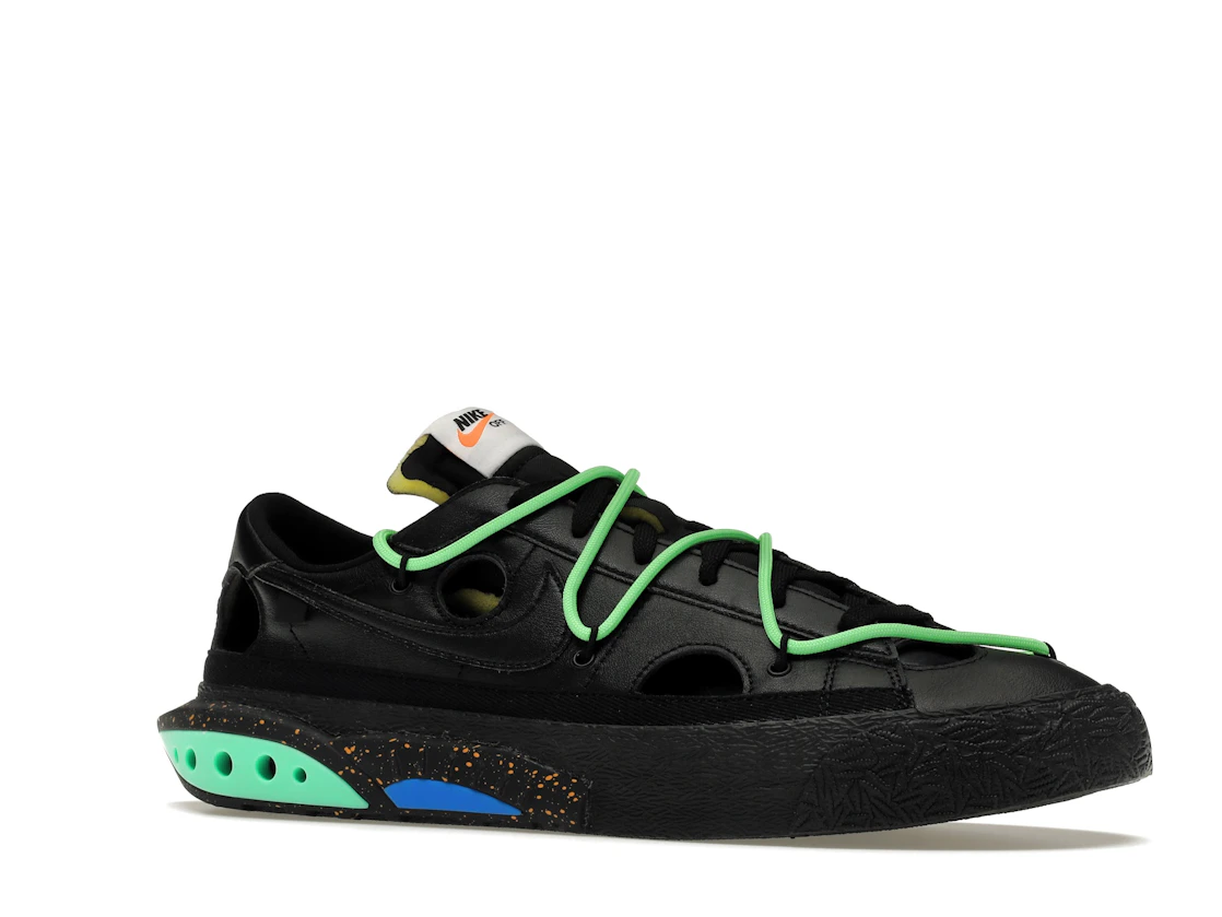 Nike Blazer Low Off-White Black Electro Green