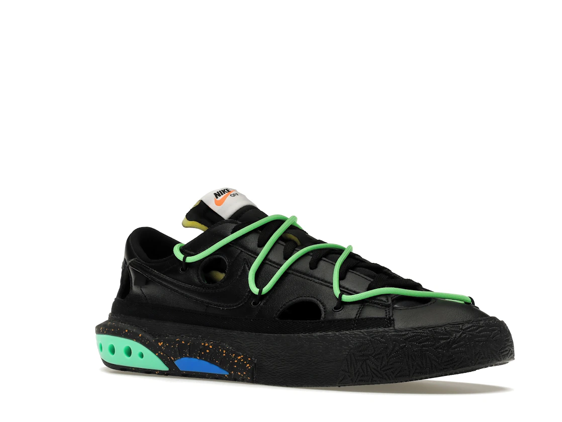 Nike Blazer Low Off-White Black Electro Green