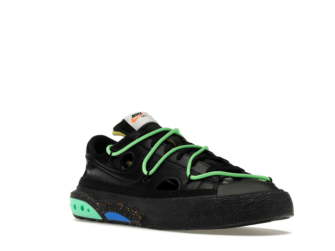Nike Blazer Low Off-White Black Electro Green