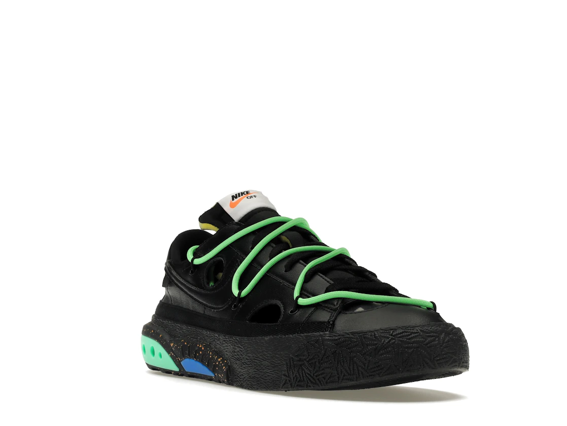 Nike Blazer Low Off-White Black Electro Green