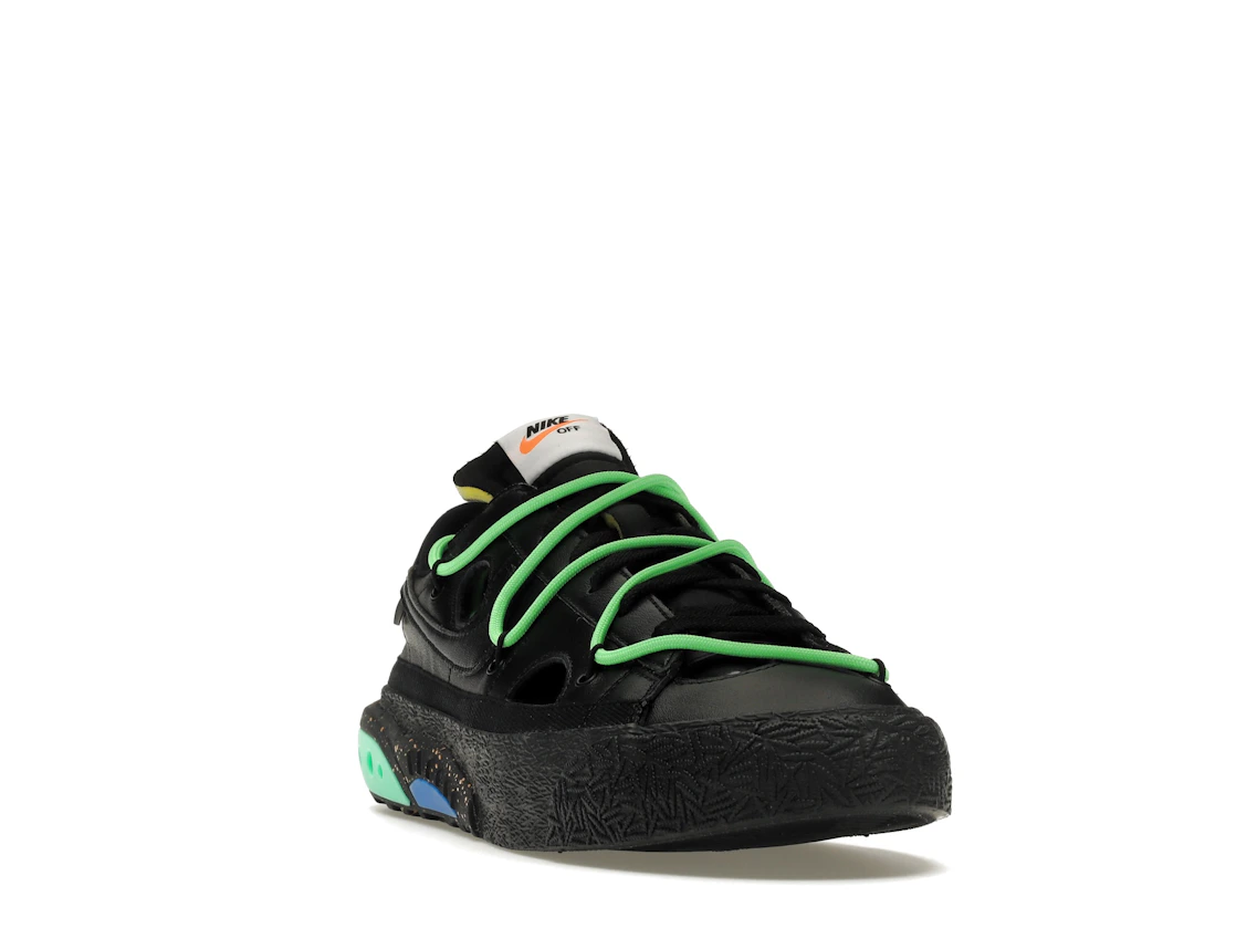 Nike Blazer Low Off-White Black Electro Green