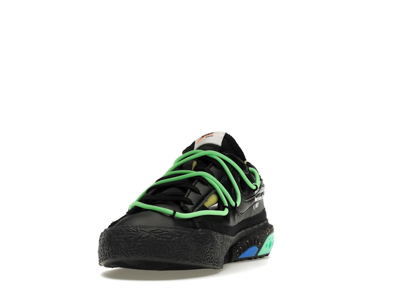 Nike Blazer Low Off-White Black Electro Green
