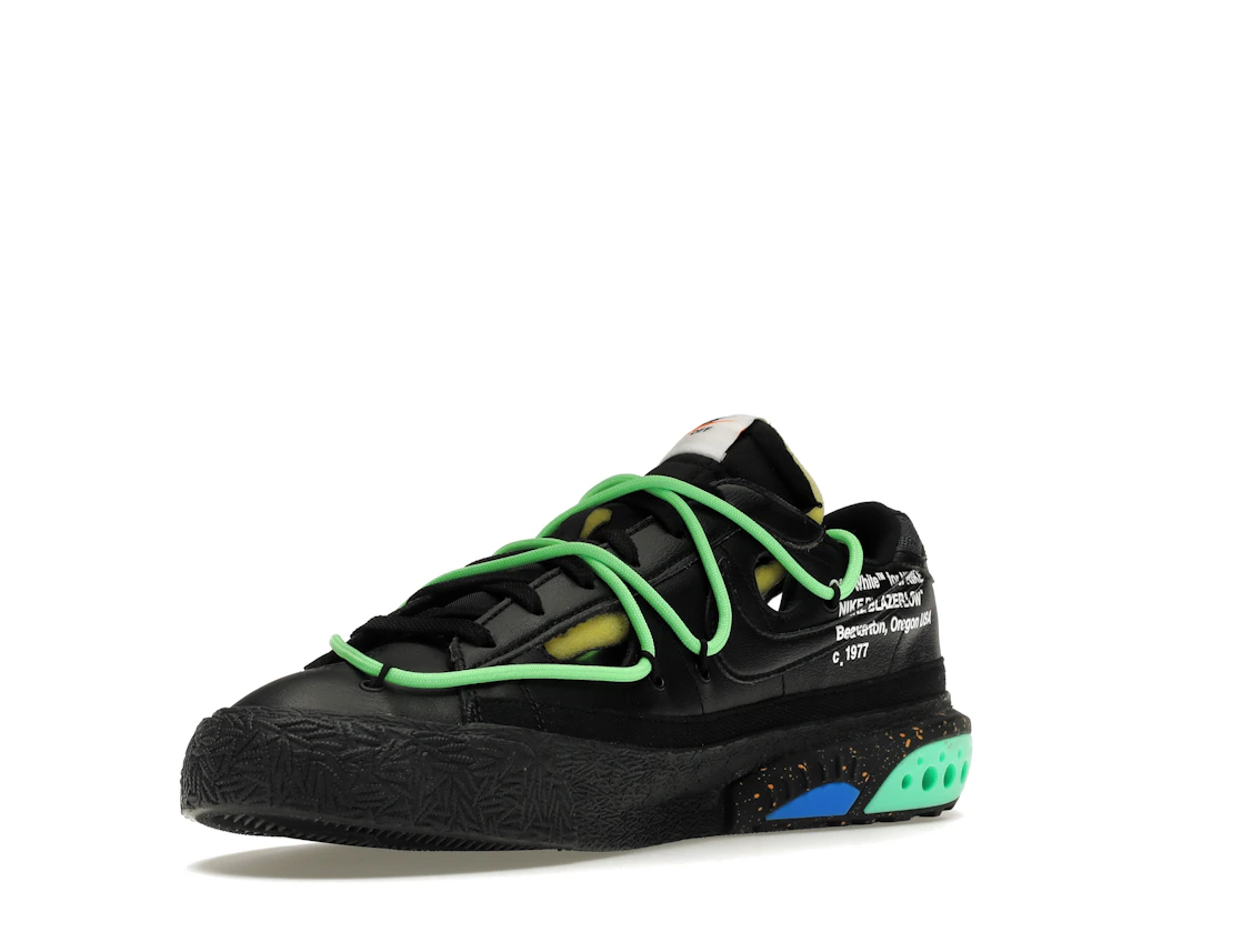 Nike Blazer Low Off-White Black Electro Green