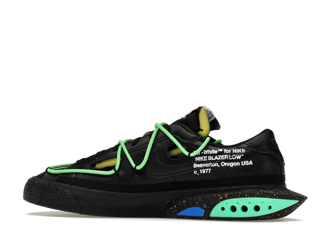 Nike Blazer Low Off-White Black Electro Green