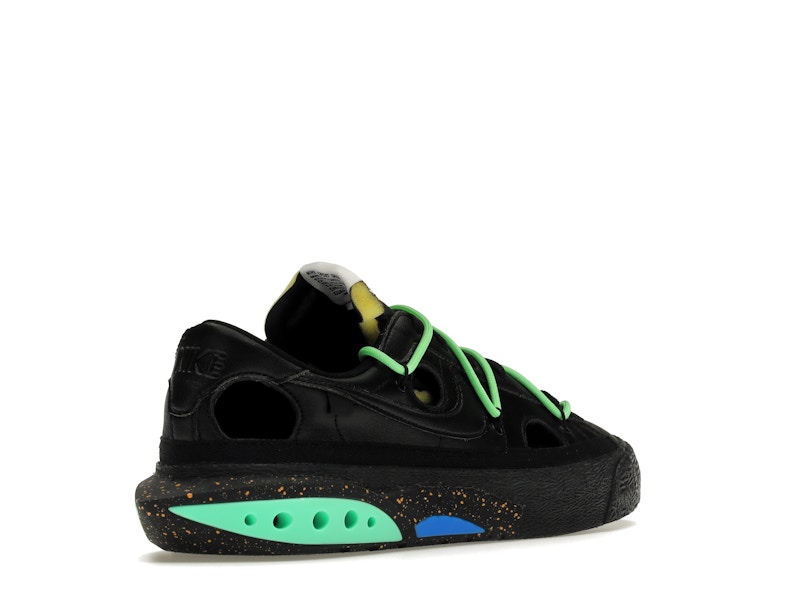 Nike Blazer Low Off-White Black Electro Green