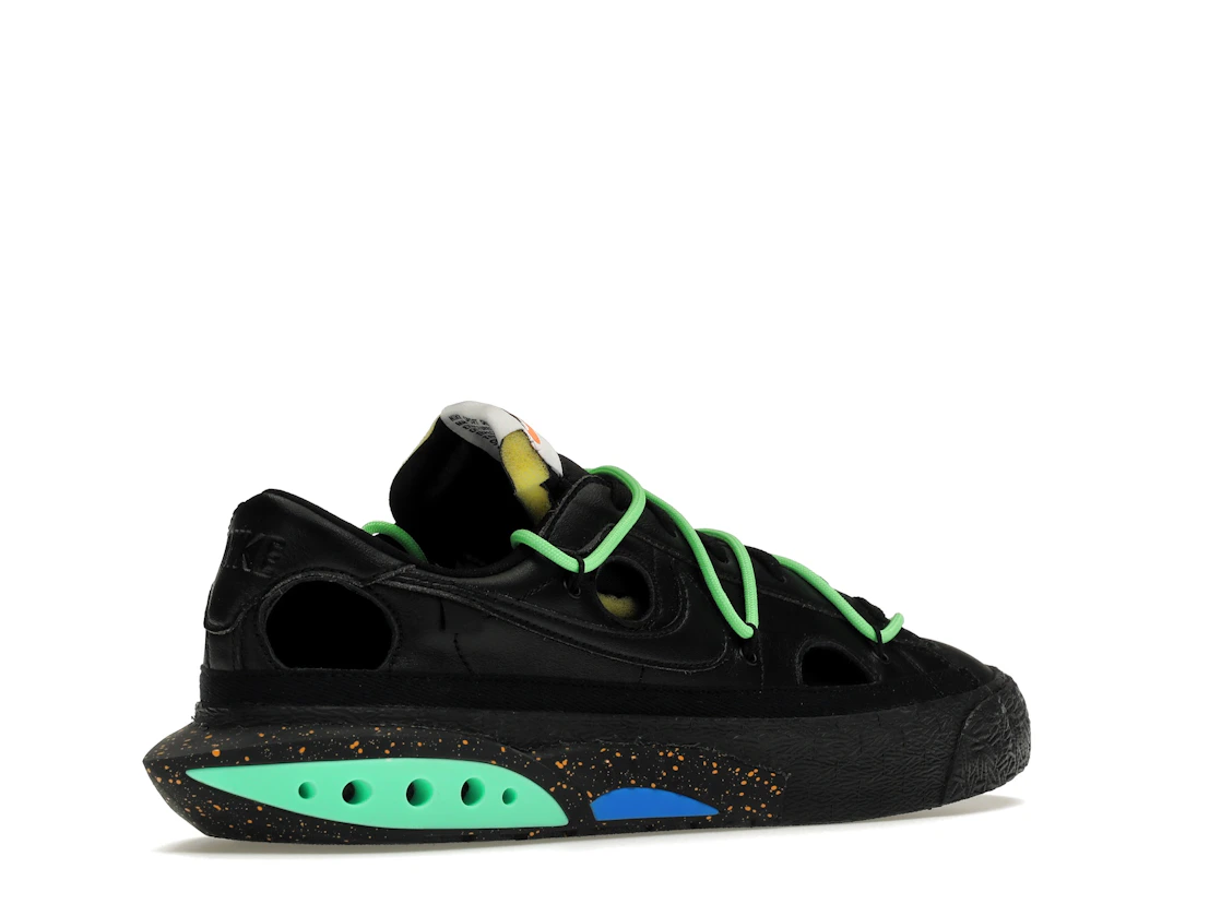 Nike Blazer Low Off-White Black Electro Green