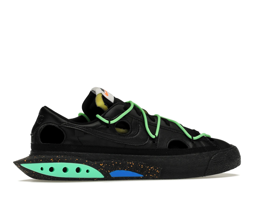 Nike Blazer Low Off-White Black Electro Green