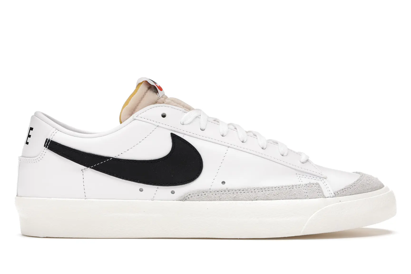 Nike Blazer Low 77 Vintage White Black Men's - DA6464-101/DA6364-101 - US