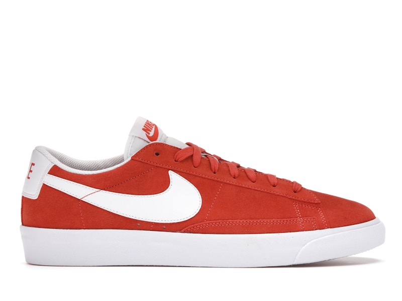 Nike blazer low orange on sale