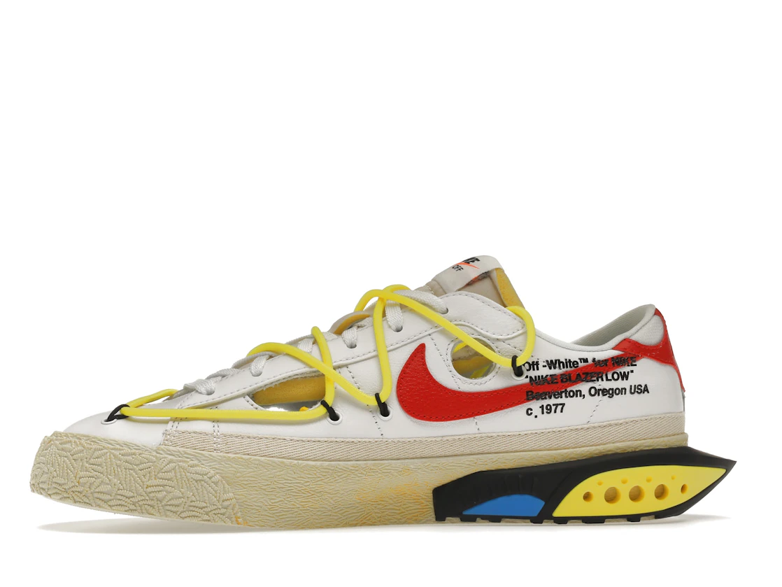 Nike Blazer Low Off-White University Red