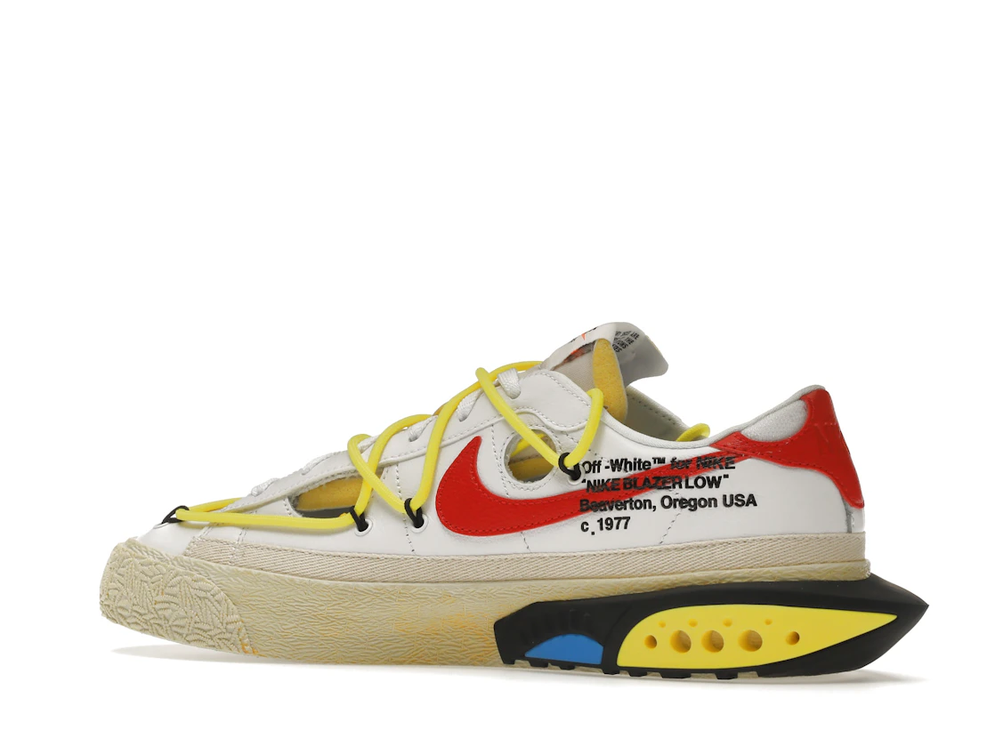 Nike Blazer Low Off-White University Red