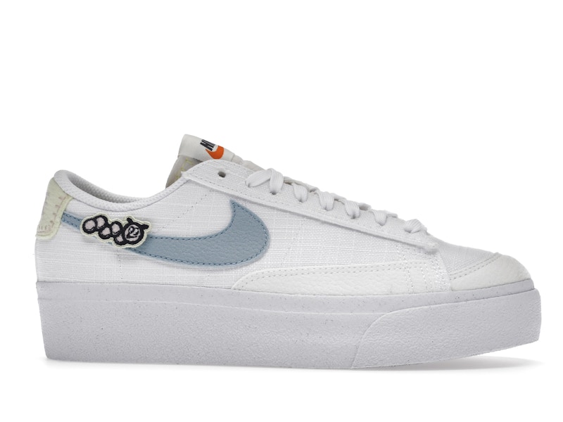 Nike Blazer Low Platform Next Nature Boarder Blue (Women's)