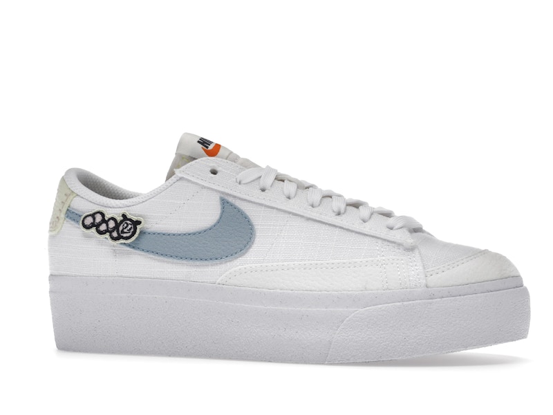 Nike Blazer Low Platform Next Nature Boarder Blue (Women's)