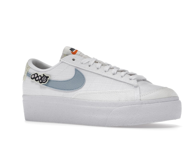 Nike Blazer Low Platform Next Nature Boarder Blue (Women's)
