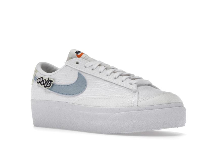 Nike Blazer Low Platform Next Nature Boarder Blue (Women's)