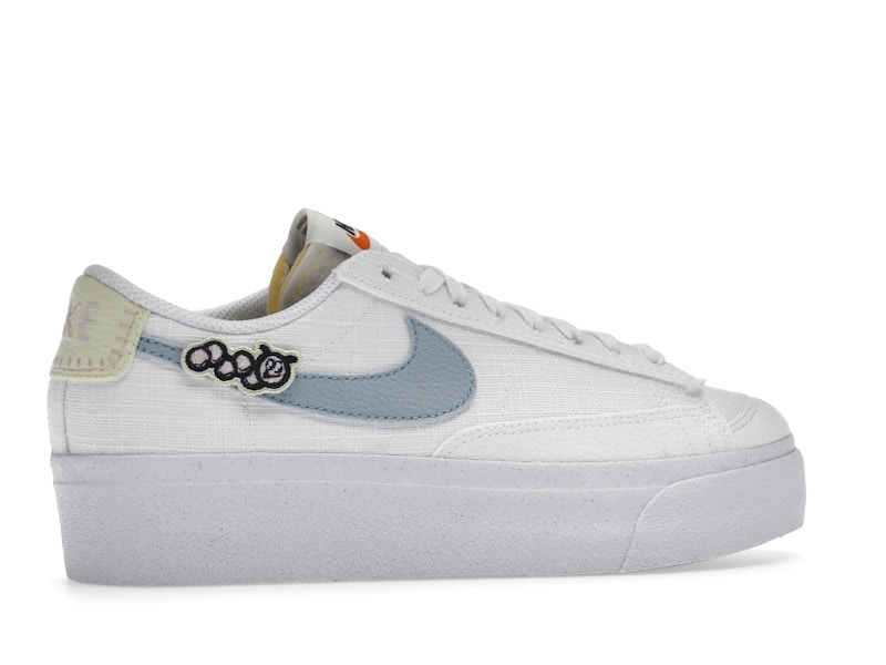 Nike Blazer Low Platform Next Nature Boarder Blue (Women's)