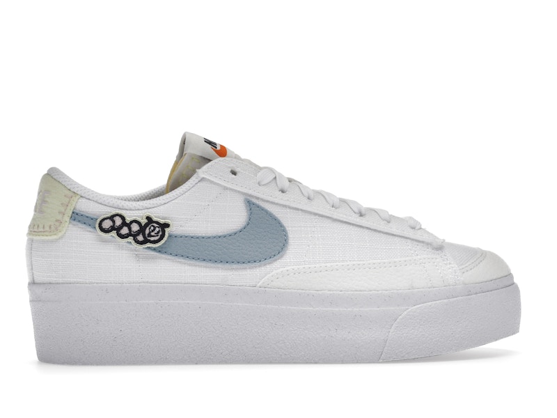 Nike Blazer Low Platform Next Nature Boarder Blue (Women's)