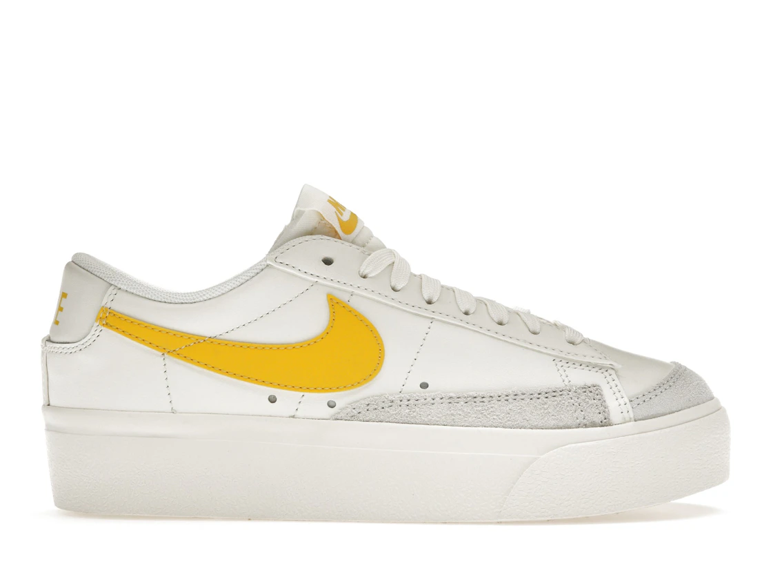 Nike Blazer Low Platform Sail Vivid Sulfur (Women's)