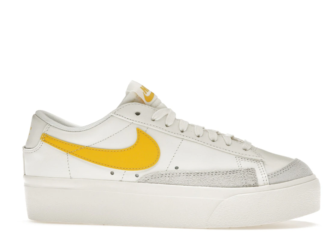Nike Blazer Low Platform Sail Vivid Sulfur (Women's)