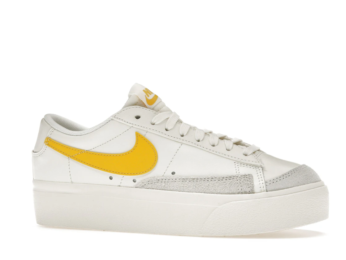Nike Blazer Low Platform Sail Vivid Sulfur (Women's)