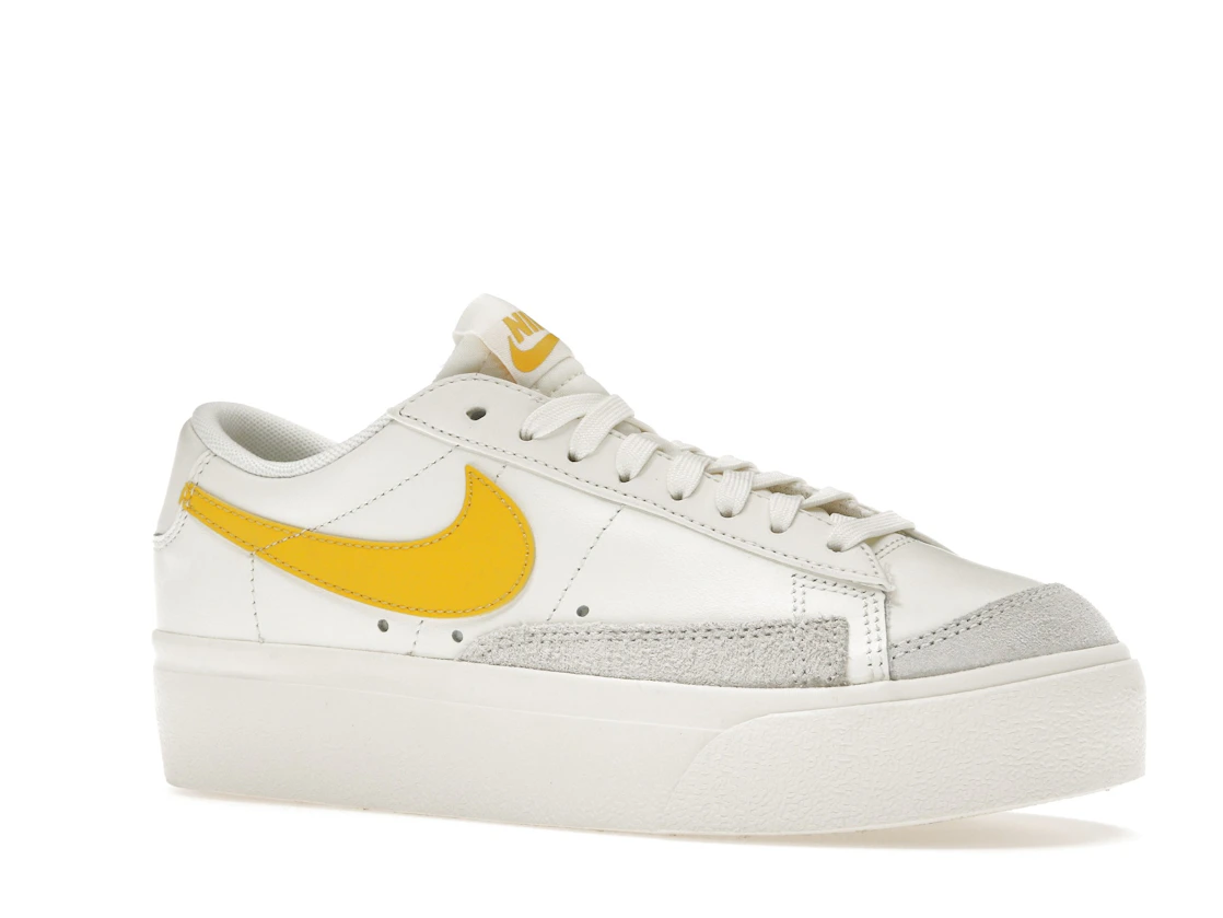Nike Blazer Low Platform Sail Vivid Sulfur (Women's)