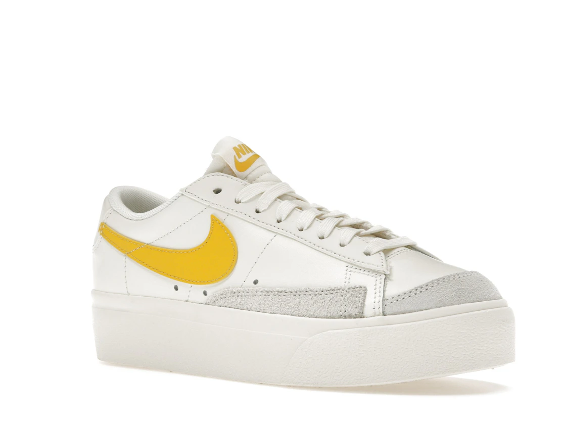 Nike Blazer Low Platform Sail Vivid Sulfur (Women's)