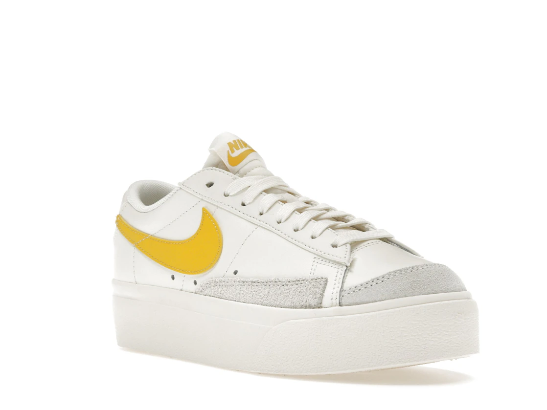 Nike Blazer Low Platform Sail Vivid Sulfur (Women's)