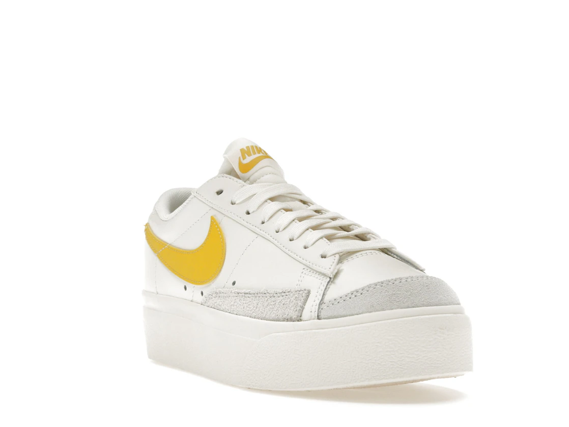 Nike Blazer Low Platform Sail Vivid Sulfur (Women's)
