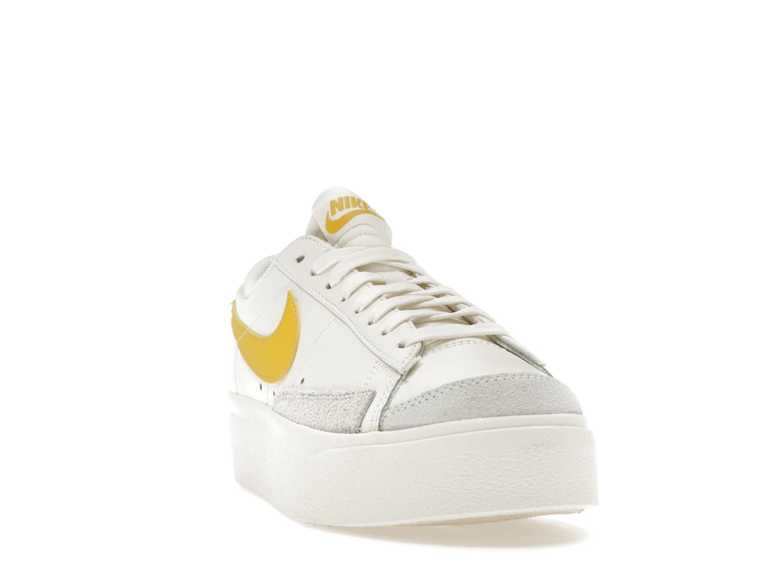 Nike Blazer Low Platform Sail Vivid Sulfur (Women's)