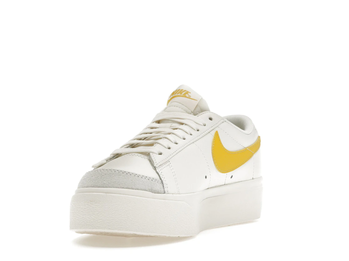 Nike Blazer Low Platform Sail Vivid Sulfur (Women's)