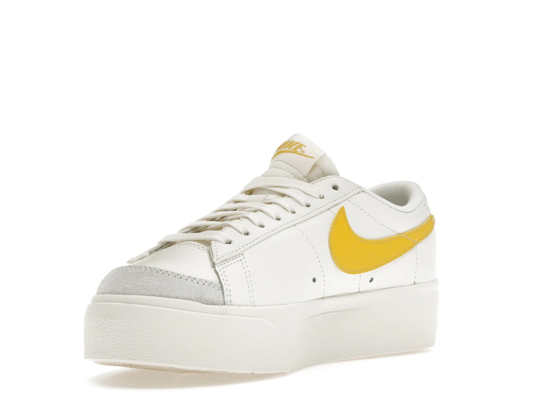 Nike Blazer Low Platform Sail Vivid Sulfur (Women's)