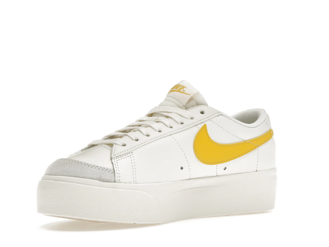 Nike Blazer Low Platform Sail Vivid Sulfur (Women's)