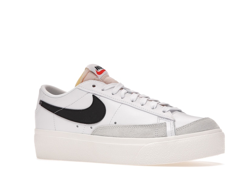 Nike Blazer Low Platform White Black (Women's)