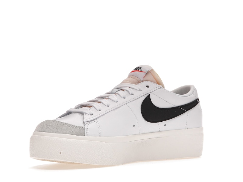 Nike Blazer Low Platform White Black (Women's)
