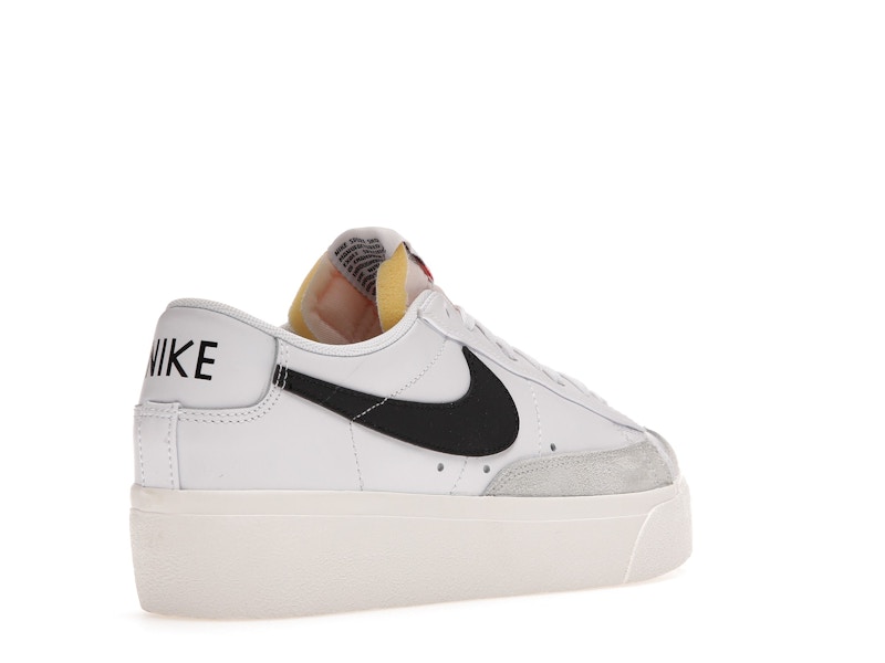 Nike Blazer Low Platform White Black (Women's)