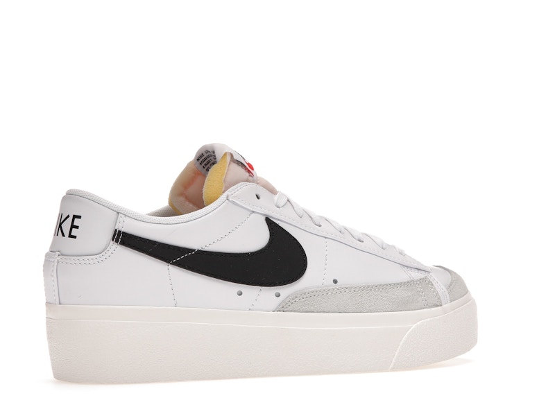 Nike Blazer Low Platform White Black (Women's)