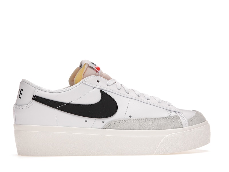 Nike Blazer Low Platform White Black (Women's)