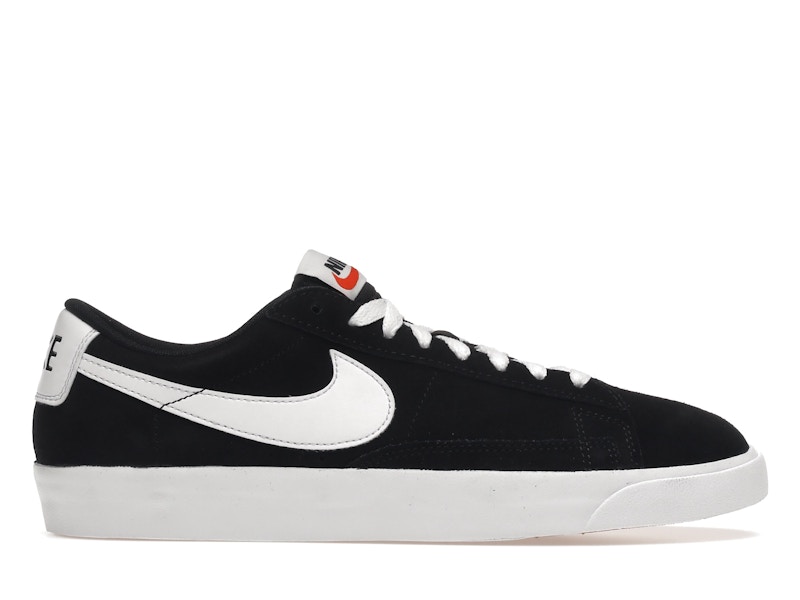 Women's 'blazer low suede trainers black top