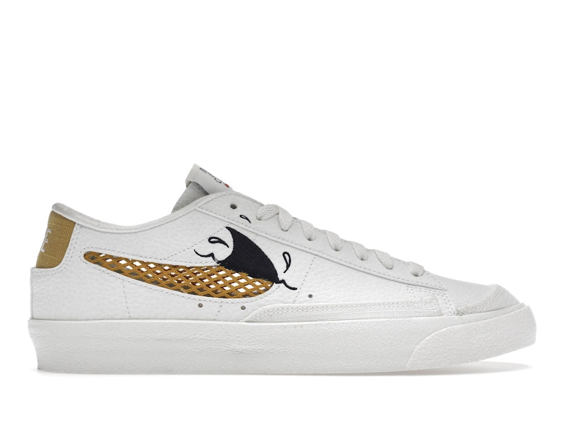 nike blazer low mens gold