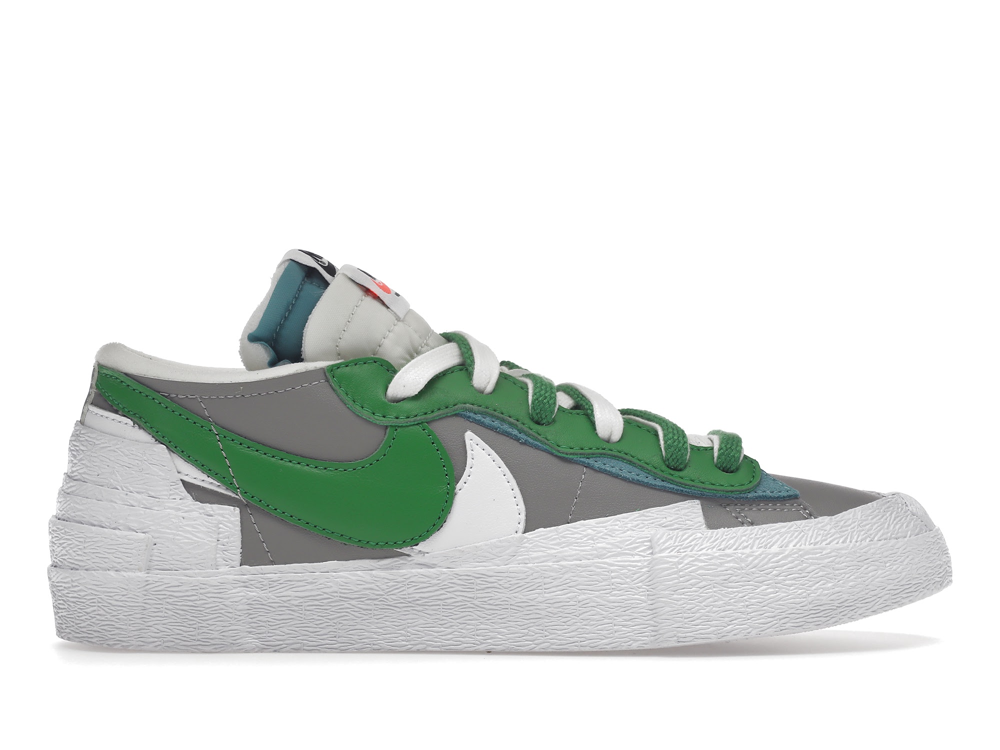 Nike Blazer Low sacai Medium Grey Classic Green Men's - DD1877-001 ...