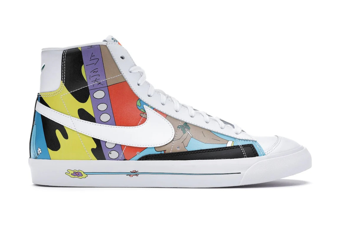 Nike Blazer Mid 77 Flyleather Ruohan Wang Men's - CZ3775-900 - US