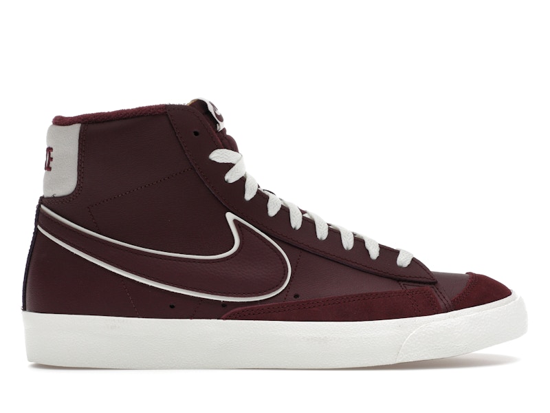 Nike Blazer Mid 77 Premium Night Maroon Men's - DQ7672-600 - US