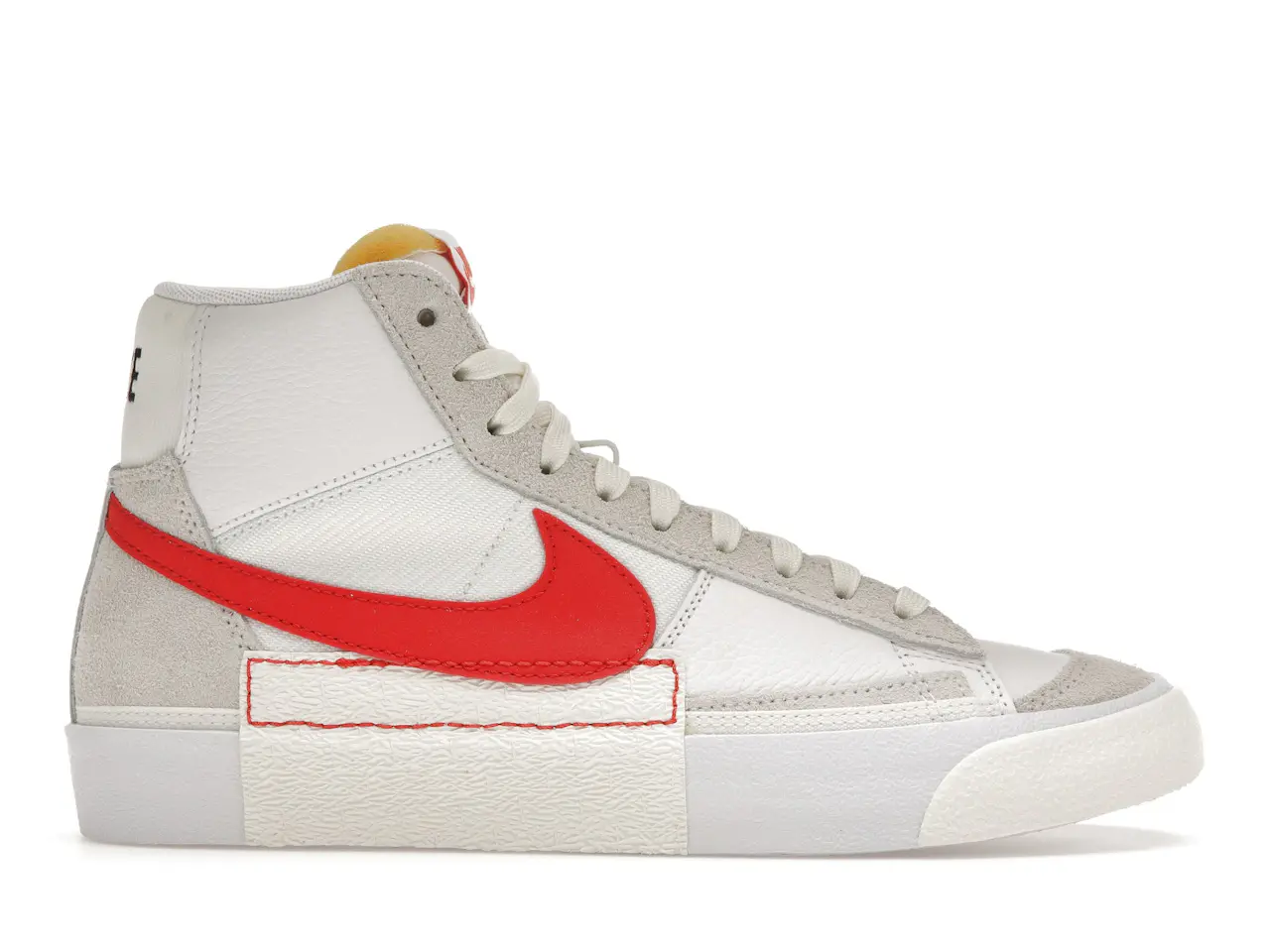 Nike Blazer Mid 77 Remastered Pro Club Habanero Red Men's - DQ7673-101 - US