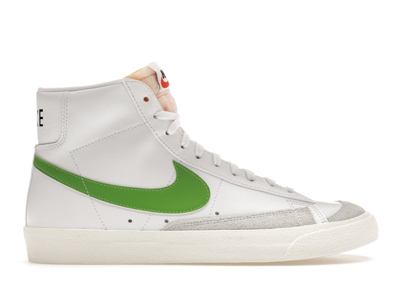 Nike Blazer Mid 77 Vintage Mismatched Swoosh Chlorophyll Black Men s BQ6806 116 GB