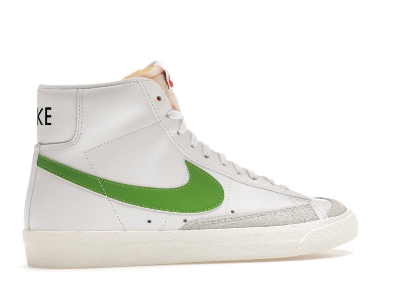 Nike Blazer Mid 77 Vintage Mismatched Swoosh Chlorophyll Black
